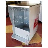 Stella Artois Metal Cabinet for Holding Glasses