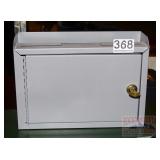 Wall Mount Drop Box w/ Key. 10' wide. Wall Mount Drop Box w/ Key. 10' wide.