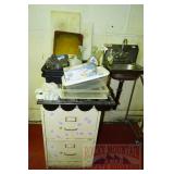 2 Drawer File, Cleaning Supplies, Cutlery Tray, 2 Drawer File, Cleaning Supplies, Cutlery Tray,