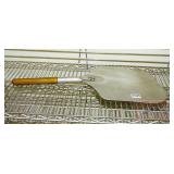 Pizza Paddle with Wood Handle. 12' Wide. Pizza Paddle with Wood Handle. 12' Wide.