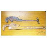 Ridgid 24' Pipe Wrench & Tubing Cutter.