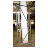 1 Pallet Rack Upright.  10'X30'