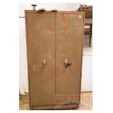 Remington Rand 2 Door Safe Cabinet.