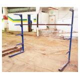 Steel 4-Arm Rack. 8' Wide.