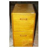 2 Drawer Letter Size Filing Cabinet.