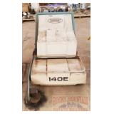 Tennant 140E Rechargeable Floor Sweeper.