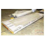 Assorted Fiberglass Corrugated Panels.