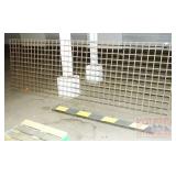 2 4'X12' Steel Mesh Panels.