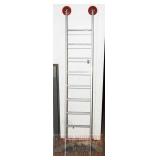 Aluminum 65' Ladder w/ Wheels.