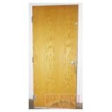 Solid 36' Door with Hardware.