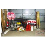 Assorted Safety Supplies, Hand Tools, Fan & More.