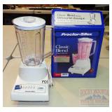 Proctor Silex Blender in Original Box. Proctor Silex Blender in Original Box.
