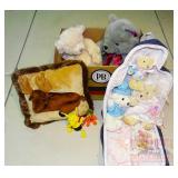 Stuffed Animals & Moose Pillow. Stuffed Animals & Moose Pillow.