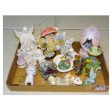 Glass, Composition & Other Angel Figurines & More. Glass, Composition & Other Angel Figurines & More.
