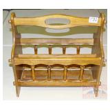 Wood Magazine Rack. Wood Magazine Rack.