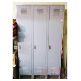 Fantastic 3 Section Locker.  78X45x18