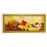 Original Oil on Canvas Still Life Painting, Signed Original Oil on Canvas Still Life Painting, Signed