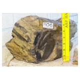 6' Petrified Wood Round. 6' Petrified Wood Round.
