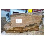 Petrified Wood Slab, 5' high. Petrified Wood Slab, 5' high.