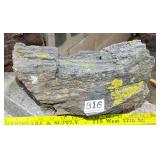 12' Petrified Wood Slab. 12' Petrified Wood Slab.