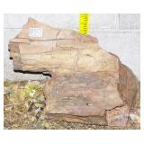 8' Petrified Wood Slab. 8' Petrified Wood Slab.