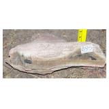 Petrified Wood Slab, 2' high. Petrified Wood Slab, 2' high.