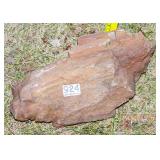 Petrified Wood Slab, 4' high. Petrified Wood Slab, 4' high.