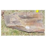 Petrified Wood Slab, 4' high. Petrified Wood Slab, 4' high.
