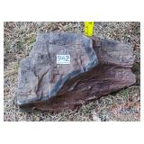 4' Two Tone Petrified Wood Slab. 4' Two Tone Petrified Wood Slab.