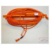 50' Orange Extension Cord w/ Cord Reel. 50' Orange Extension Cord w/ Cord Reel.