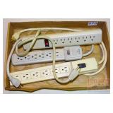 3 Power Strips. 3 Power Strips.