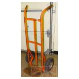 Orange 2 Wheel Dolly.