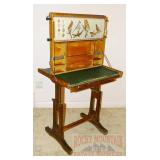 Wonderful 1913 Chautauqua Ind. Art Desk.