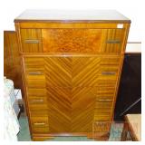 Art Deco 4 Drawer Chest of Drawers.