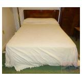 Art Deco Full Size Bed Frame. Art Deco Full Size Bed Frame.