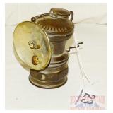 Vintage Auto-Lite Carbide Miner's Lamp. Vintage Auto-Lite Carbide Miner's Lamp.