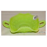 Fenton 2 Handled Butterfly Bowl. Fenton 2 Handled Butterfly Bowl.