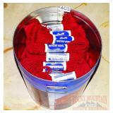 Large Tin of Bucilla 40 Yard Skeens, Wool. Large Tin of Bucilla 40 Yard Skeens, Wool.