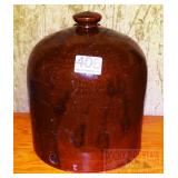 Cool Vintage Stoneware Crock w/ Small Hole in Base Cool Vintage Stoneware Crock w/ Small Hole in Base