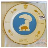 Franciscan Wyoming Centennial Plate. Franciscan Wyoming Centennial Plate.