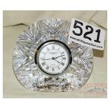 Waterford 3' Crystal Clock. Waterford 3' Crystal Clock.