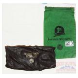 Vintage Laramie & Cheyenne WY Money Bags. Vintage Laramie & Cheyenne WY Money Bags.