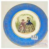 Vintage Century By Salem French Fashion Plate. Vintage Century By Salem French Fashion Plate.