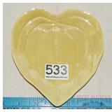 Belleek Heart Shaped Dish. Belleek Heart Shaped Dish.