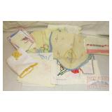 Vintage Hankies, Tea Towels, Runners & More. Vintage Hankies, Tea Towels, Runners & More.