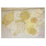 Assorted Vintage Doilies.