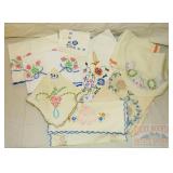 Hand-Stitched Pillow Cases, Table Cloths, Runners Hand-Stitched Pillow Cases, Table Cloths, Runners