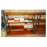 Wood & Iron Shelf. Wood & Iron Shelf.