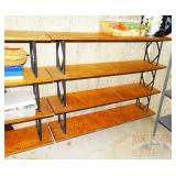 Wood & Iron Shelf. Wood & Iron Shelf.