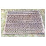 3 Heavy Steel Grates. 3 Heavy Steel Grates.